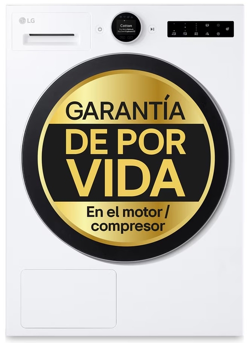 LG RHX9009TWC Blanco - Secadora Bomba de Calor 9KG