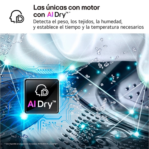 LG RHX9009TWC Blanco - Secadora Bomba de Calor 9KG