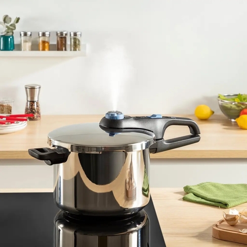 TEFAL SECURE TRENDY P2580402 INOX - Olla a Presión 4L