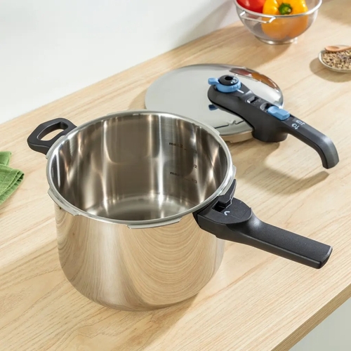 TEFAL SECURE TRENDY P2580402 INOX - Olla a Presión 4L