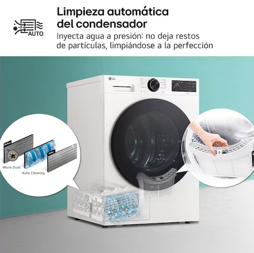 LG RHX5009TLB Blanco - Secadora Bomba de Calor 9KG