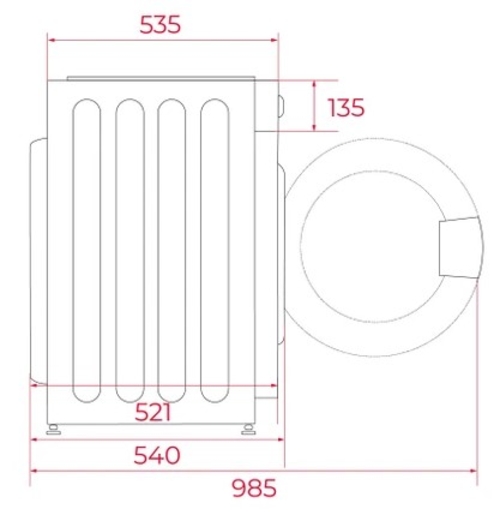 TEKA WMI 40841 W SP Integrable - Lavadora Carga Frontal 8KG 1400 RPM