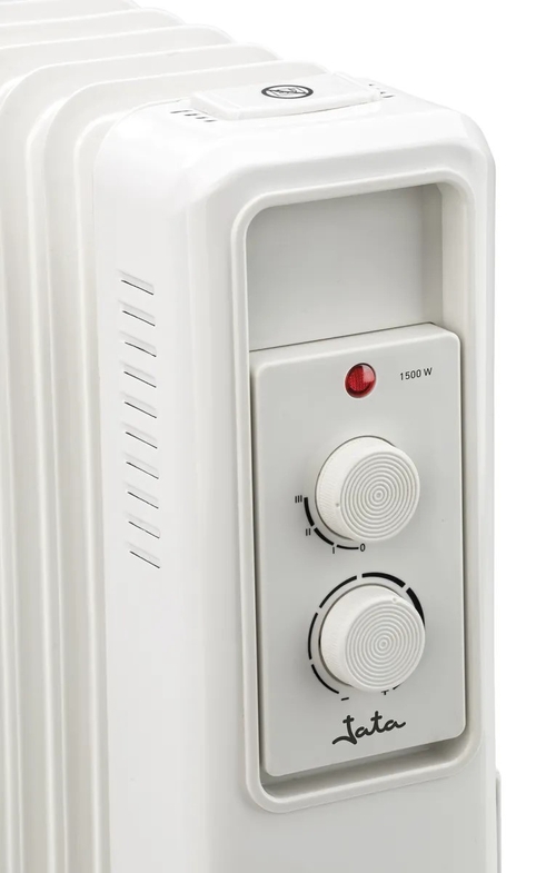 JATA JCRA2507 Blanco - Radiador de Aceite 1500W