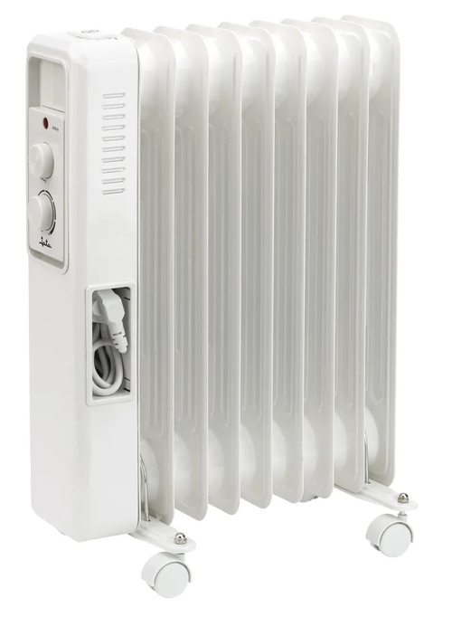 JATA JCRA2509 Blanco - Radiador de Aceite 2000W