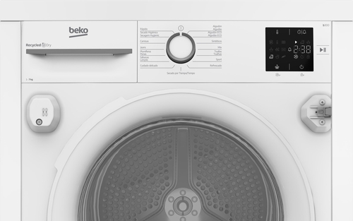 BEKO BM3T3723BWB Integrable Sin Color - Secadora Bomba de Calor 7KG