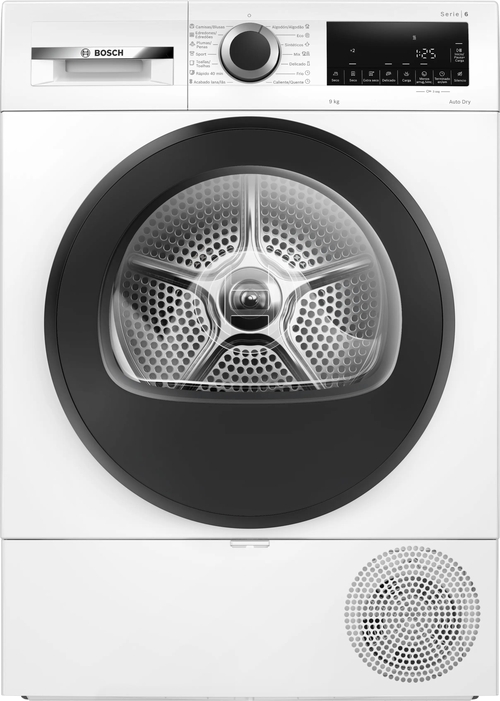BOSCH WQG24200ES Blanco - Secadora Bomba de Calor 9KG