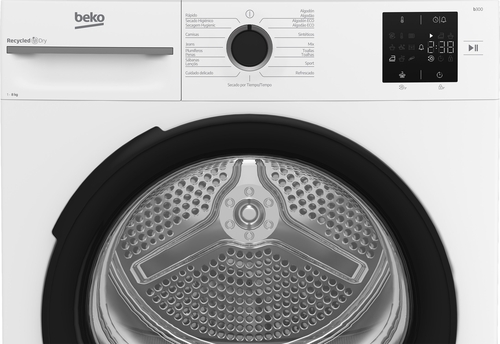 BEKO BM3T38220WB Blanco - Secadora Bomba de Calor 8KG