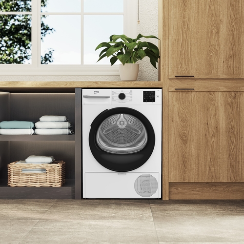 BEKO BM3T38220WB Blanco - Secadora Bomba de Calor 8KG