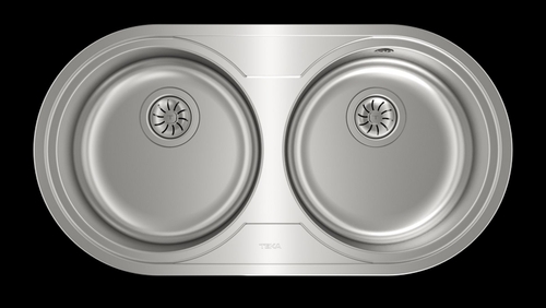 Teka DR80 2C - Fregadero 80CM 2 Senos