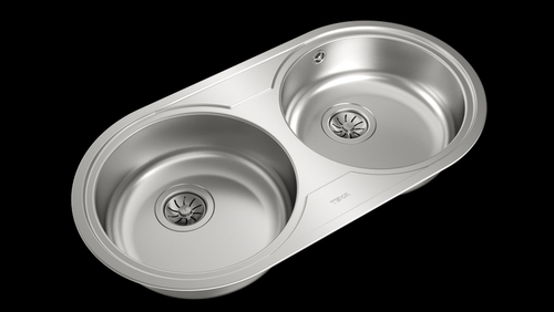Teka DR80 2C - Fregadero 80CM 2 Senos