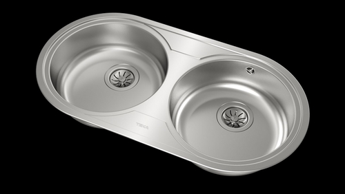 Teka DR80 2C - Fregadero 80CM 2 Senos