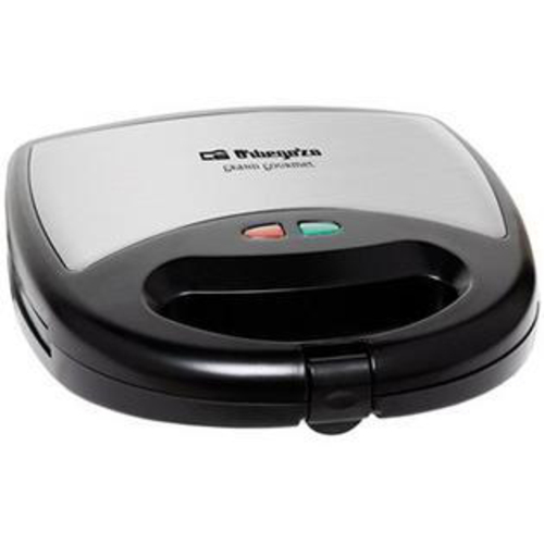 ORBEGOZO SE-6000 Negro-INOX - Sandwichera 800W
