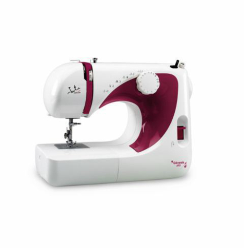 JATA MC-695 Blanco-Rojo - Máquina de Coser 70W