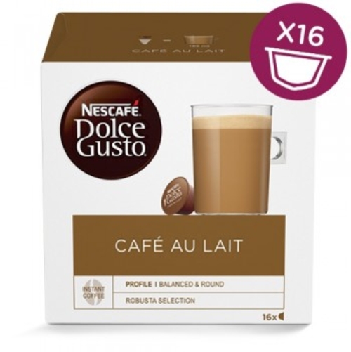 DOLCEGUSTO Con Leche 12148061 - Cápsulas de café 16 Unidades
