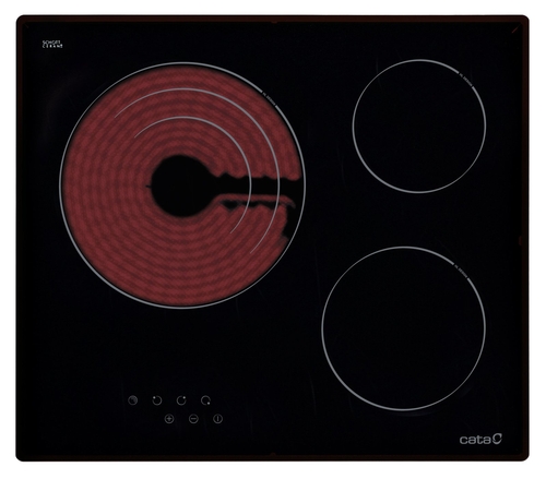 CATA TT-603 Negro  - Vitrocerámica Eléctrica 60cm 