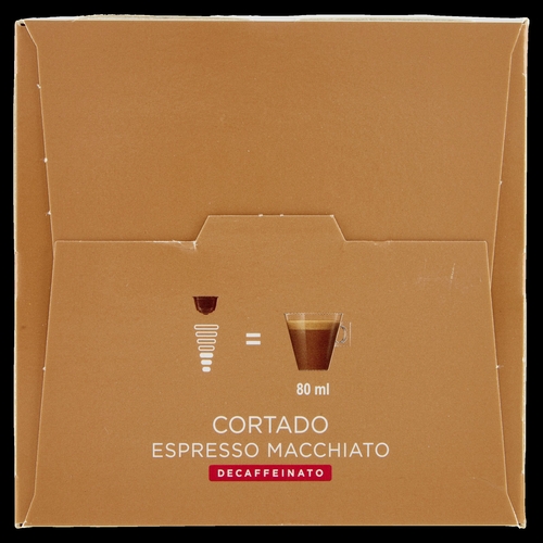 DOLCEGUSTO CORTADO EXPRESSO MACCHIATO DESCAFEINADO - Cápsulas de café 16 Unidades