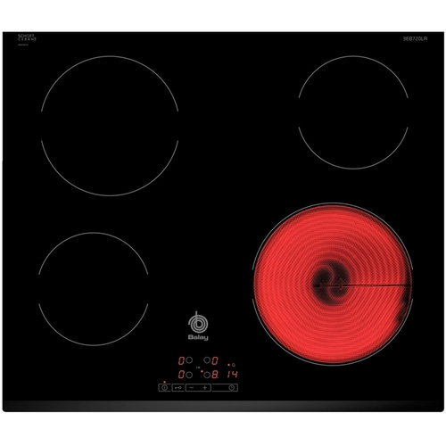 BALAY 3EB720LR Negro - Vitrocerámica Eléctrica 60cm