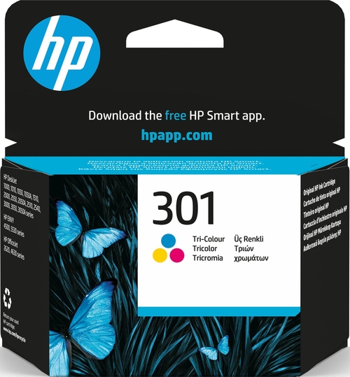 Cartucho HP 301 TRI-COLOR INK Cartridge CH562EE