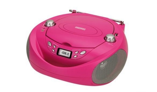 Radio CD/FM Daewoo DBU-37 Rosa USB 20 Presintonías