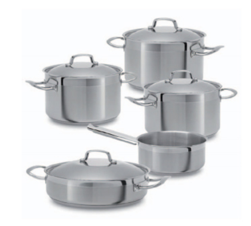 TEKA - Set de cocina  9 Piezas 16-24CM INOX