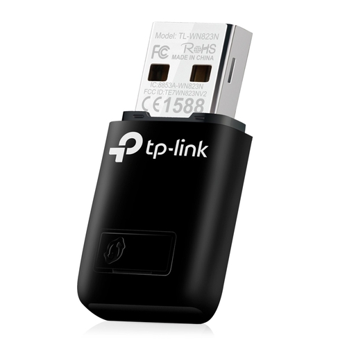 TP-LINK Tl-WN823N N300 Adaptador Negro USB Wifi WPS