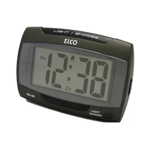 ELCO ED-50 Negro - Despertador Digital