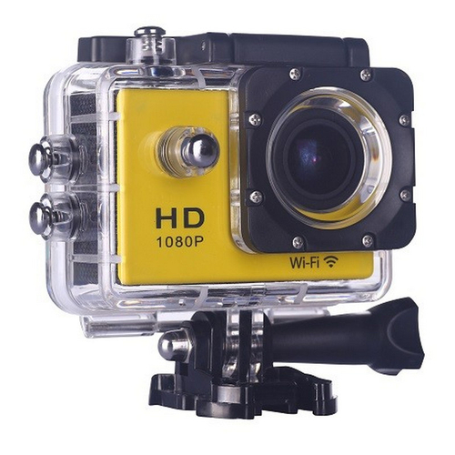 NK AC-3056-FDA Amarillo - Cámara Deportiva 1.5"