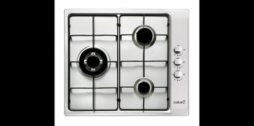 CATA GI 6021 X Inox  - Placa de Gas 60cm Natural y Butano