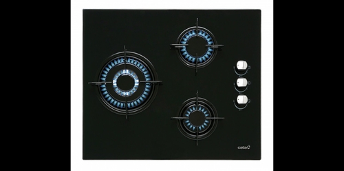 CATA  CI6021BK Negro  - Placa de Gas 60cm Natural