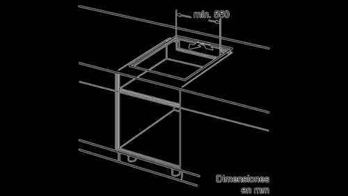 BALAY 3EB965LR Negro - Vitrocerámica de Inducción 60cm