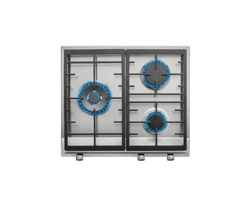 TEKA EX 60.1 3G AI AL DR CI INOX  - Placa de Gas 60CM NATURAL 