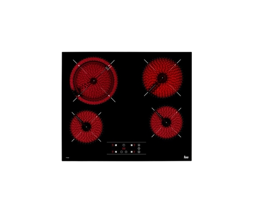 TEKA TT 6420 Cristal Negro  - Vitrocerámica Eléctrica 60cm