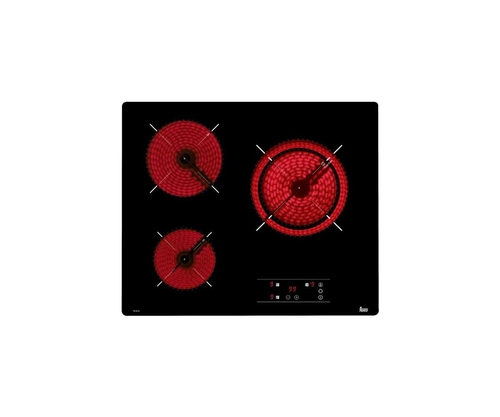 TEKA TB-6310 CRISTAL NEGRO  - Vitrocerámica Eléctrica 60CM 