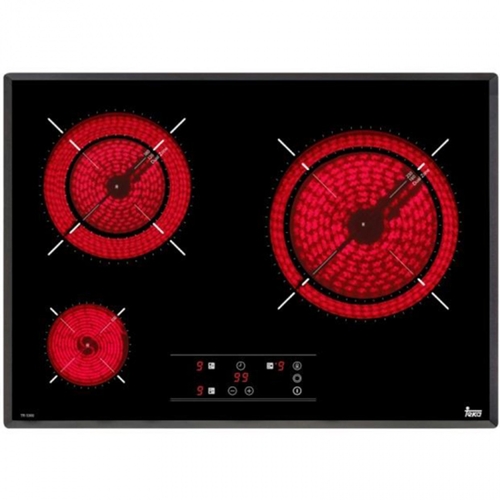 TEKA TR 5300 Cristal Negro  - Vitrocerámica Eléctrica 60cm