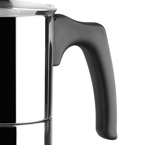 MAGEFESA GÉNOVA Acero Inoxidable - Cafetera de Aluminio 6 Tazas