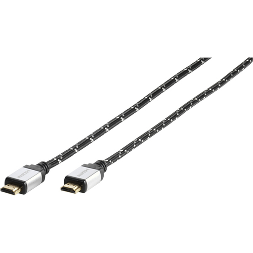 VIVANCO HDHD 12 Gris - Cable HDMI 1.2M