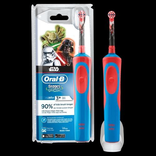 BRAUN ORAL B D12 VITALITY STARWARS - Cepillo Eléctrico Sin Cable