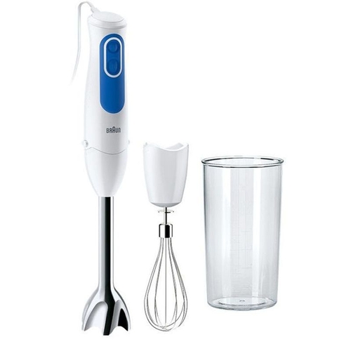BRAUN MQ-3005-WH Blanco-Azul - Batidora de Mano 700W