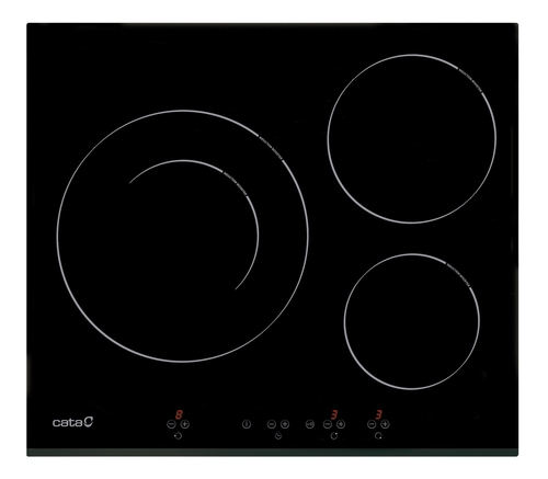 CATA IB 6030 Negro  - Vitrocerámica de Inducción 60cm