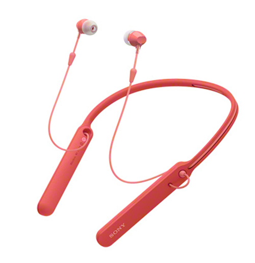 Auricular Sony WIC400R Rojo NFC Bluetooth Neodimio 8Hz