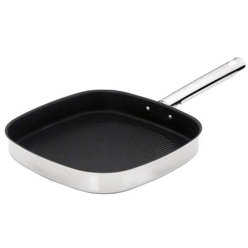 Teka Grill Cuadrado Antiadherente - Sartén 27CM Acero Inox