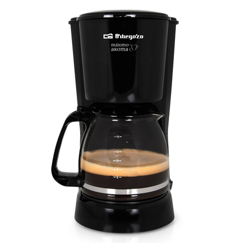 ORBEGOZO CG-4024 Negro - Cafetera de Goteo 15 Tazas