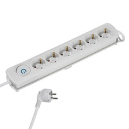Regleta Vivanco 6 WAY POWER EKLS 6W 37647 1x6 14 M 