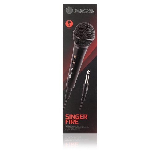 Micrófono NGS SINGER FIRE unidireccional dinámico 600O