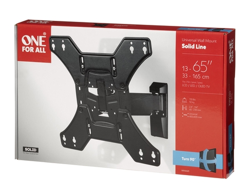 Soporte TV One For All WM 4441 Giratorio 90º 13-60" Negro