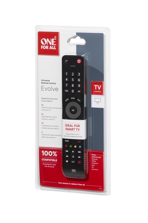 ONE FOR ALL EVOLVE Negro - Mando Universal TV