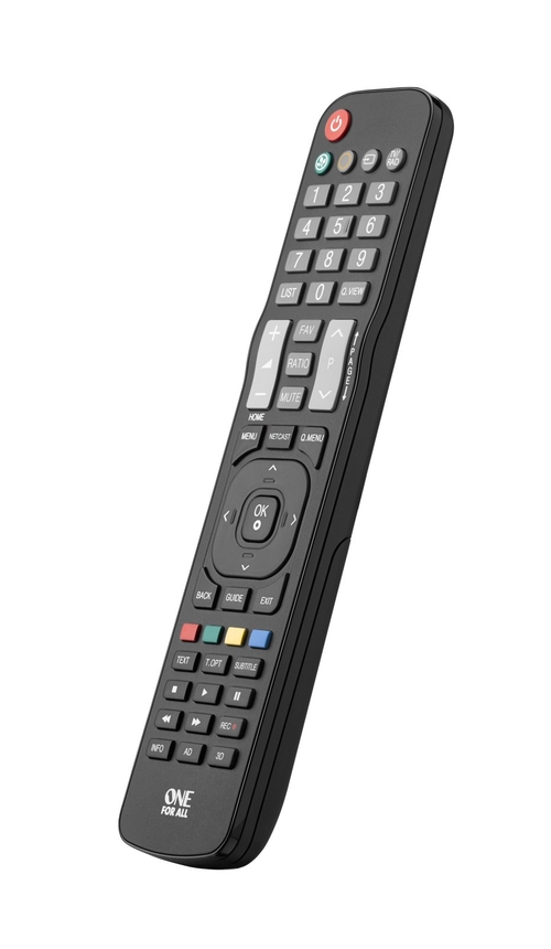 ONE FOR ALL URC-1911 Negro - Mando Universal TV