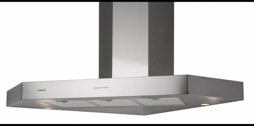 CATA ANGOLO BOX INOX - Campana Decorativa 100CM