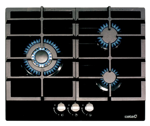 CATA LCIB 6021 BK Negro  - Placa de Gas 58cm Butano 