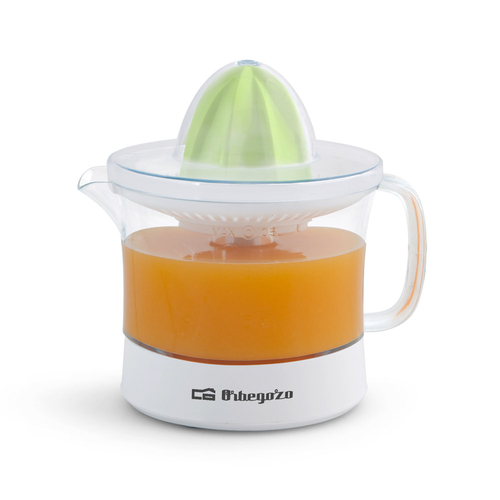 ORBEGOZO EP-1510 Blanco-Verde - Exprimidor 25W 0.5L